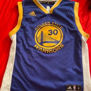Youth GS Warriors Curry Jersey